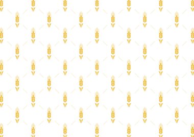 Buğday desenli duvar kağıdı. Yulaf sembolü. Metin için boş alan. Pirinç işareti. Pirinç desenli duvar kağıdı.