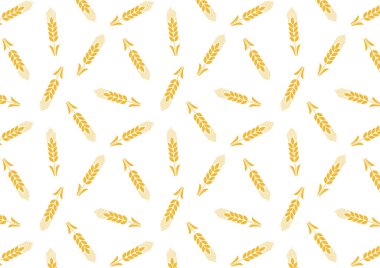 Buğday desenli duvar kağıdı. Yulaf sembolü. Metin için boş alan. Pirinç işareti. Pirinç desenli duvar kağıdı.