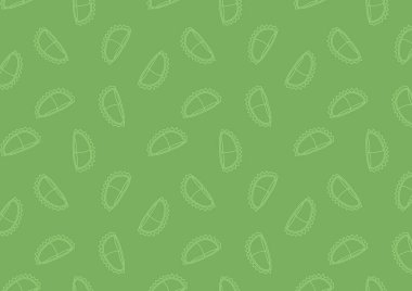 Durian modeli. Yeşil arkaplanda Durian deseni.