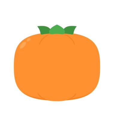 Hurma karikatür vektörü. Beyaz arkaplanda hurma.