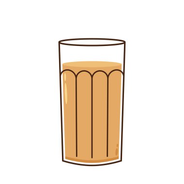 Hint sıcak içecek vektörü. Hint chai ikonu. Chai, Hint içkisidir. Kerala çay dükkanının illüstrasyon vektörü. Hint Kerala yol kenarı. Kerala çay dükkanı çizimi. Kerala Eski.