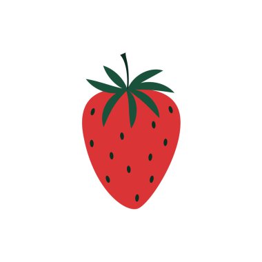 Çilek vektörü. Metin için boş alan. Duvar kağıdı. Geçmişi. Sembol. logo.