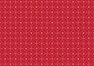 Çin desenli duvar kâğıdı, yeni yıl için oryantal arka plan. Vektör çizimi. Yeni Yıl 2025.