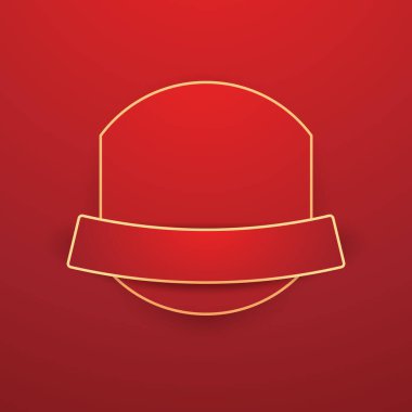 Mutlu Çin Yeni Yılı 2025. Çin yeni yıl afişi. Tebrik kartı. Kırmızı zemin üzerinde fener bulunan Çin çerçevesi.