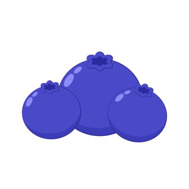 Yabanmersini vektörü. Beyaz arka planda yabanmersini. Sembol. logo tasarımı.