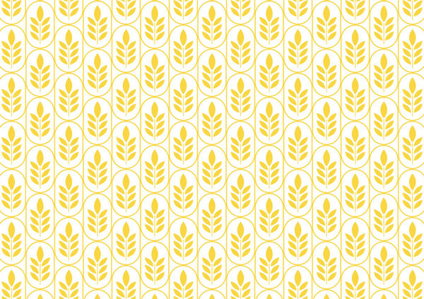 Wheat pattern wallpaper. oat symbol. free space for text. rice sign. Rice pattern wallpaper.