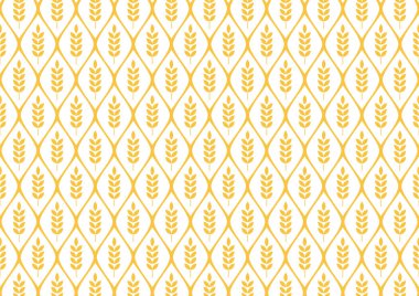 Buğday desenli duvar kağıdı. Yulaf sembolü. Metin için boş alan. Pirinç işareti. Pirinç desenli duvar kağıdı.