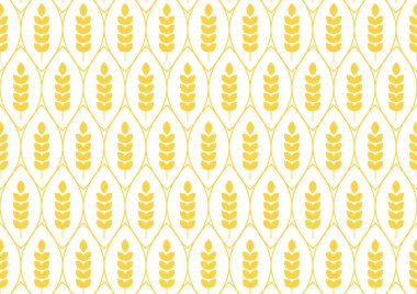 Buğday desenli duvar kağıdı. Yulaf sembolü. Metin için boş alan. Pirinç işareti. Pirinç desenli duvar kağıdı.