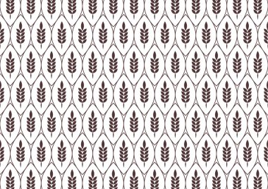 Buğday desenli duvar kağıdı. Yulaf sembolü. Metin için boş alan. Pirinç işareti. Pirinç desenli duvar kağıdı.