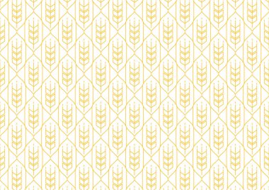 Buğday desenli duvar kağıdı. Yulaf sembolü. Metin için boş alan. Pirinç işareti. Pirinç desenli duvar kağıdı.