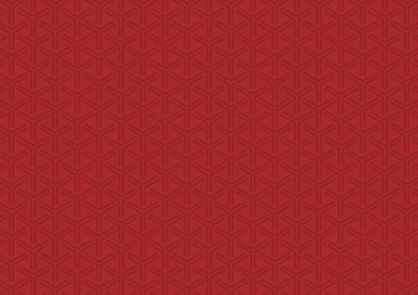 Kırmızı Altın Çin Geleneksel Desen arka planı. Doğu Vektör hisseleri Soyut Çin zengin desen.