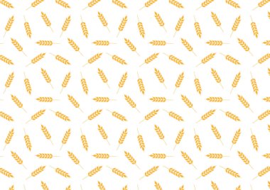 Buğday desenli duvar kağıdı. Yulaf sembolü. Metin için boş alan. Pirinç işareti. Pirinç desenli duvar kağıdı.