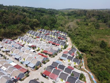 Merkezi Cava 'da ikamet alanı olarak orta ekonomiye sahip Endonezyalılar için ucuz ve sübvansiyonlu konut alanı