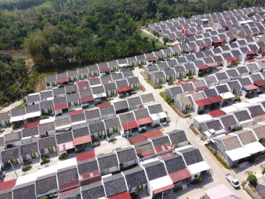 Merkezi Cava 'da ikamet alanı olarak orta ekonomiye sahip Endonezyalılar için ucuz ve sübvansiyonlu konut alanı