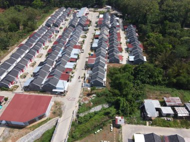 Merkezi Cava 'da ikamet alanı olarak orta ekonomiye sahip Endonezyalılar için ucuz ve sübvansiyonlu konut alanı