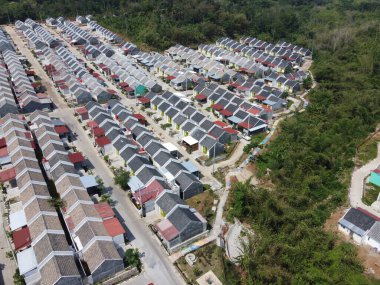 Merkezi Cava 'da ikamet alanı olarak orta ekonomiye sahip Endonezyalılar için ucuz ve sübvansiyonlu konut alanı