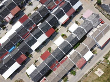 Merkezi Cava 'da ikamet alanı olarak orta ekonomiye sahip Endonezyalılar için ucuz ve sübvansiyonlu konut alanı