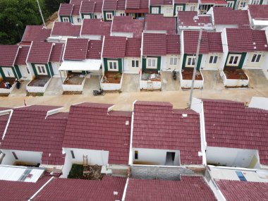 Merkezi Cava 'da ikamet alanı olarak orta ekonomiye sahip Endonezyalılar için ucuz ve sübvansiyonlu konut alanı