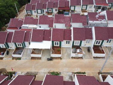 Merkezi Cava 'da ikamet alanı olarak orta ekonomiye sahip Endonezyalılar için ucuz ve sübvansiyonlu konut alanı