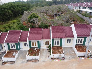 Merkezi Cava 'da ikamet alanı olarak orta ekonomiye sahip Endonezyalılar için ucuz ve sübvansiyonlu konut alanı