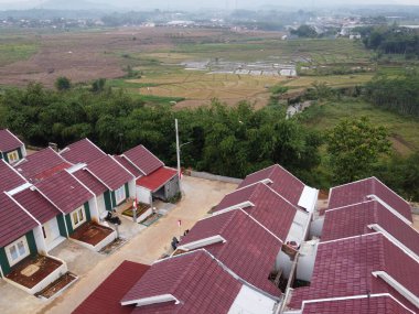 Merkezi Cava 'da ikamet alanı olarak orta ekonomiye sahip Endonezyalılar için ucuz ve sübvansiyonlu konut alanı