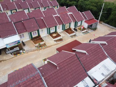 Merkezi Cava 'da ikamet alanı olarak orta ekonomiye sahip Endonezyalılar için ucuz ve sübvansiyonlu konut alanı