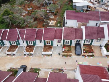 Merkezi Cava 'da ikamet alanı olarak orta ekonomiye sahip Endonezyalılar için ucuz ve sübvansiyonlu konut alanı