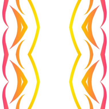 Endonezya kültürünün renkli simetrik soyut çizgisi sanat deseni duvar kağıdı reklamları için geleneksel tenun batik etnik dayak süsü