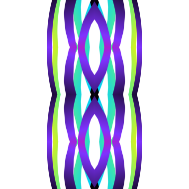 Endonezya kültürünün renkli simetrik soyut çizgisi sanat deseni duvar kağıdı reklamları için geleneksel tenun batik etnik dayak süsü