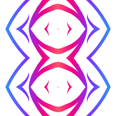 Endonezya kültürünün renkli simetrik soyut çizgisi sanat deseni duvar kağıdı reklamları için geleneksel tenun batik etnik dayak süsü