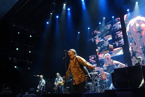 Río Janeiro Noviembre 2022 Cantante Liam Gallagher Vocalista Banda Oasis — Foto de Stock