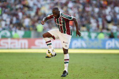 Rio de Janeiro, Brezilya, 5 Kasım 2022. Fluminense takımının Manoel futbolcusu, Fluminense vs. Brezilya Şampiyonası için Paulo maçı, Maracan Stadyumu 'nda..