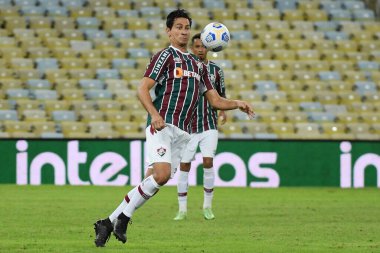 Rio de Janeiro, Brezilya, 31 Temmuz 2021. Fluminense takımından futbolcu Paulo Henrique Ganso, Fluminense x Criciuma maçında, Brezilya Kupası için, Maracan Stadyumu 'nda.
