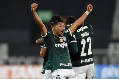 Rio de Janeiro, Brezilya, 3 Ekim 2022. Palmeiras takımından futbolcu Rony, Botafogo x Palmeiras maçında Brezilya şampiyonluğu için, Engenho Stadyumu.