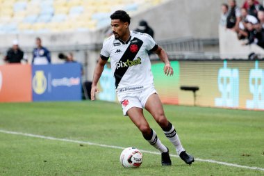 Rio de Janeiro, Brezilya, 12 Haziran 2022. Vasco takımından futbolcu Gabriel Dias, Vasco x Cruzeiro ile oynanan maçta Brezilya Şampiyonası B serisi için Maracan Stadyumu 'nda.