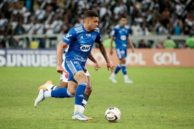 Rio de Janeiro, Brezilya, 12 Haziran 2022. Cruzeiro takımından futbolcu, Vasco x cruzeiro maçında Brezilya Şampiyonası Serie B 'de, maracan stadyumunda..