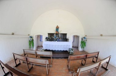 Macap,Amap,Brazil,November 14, 2021.Church inside the fortress of So Jos do Amap, located in the northern region of Brazil.