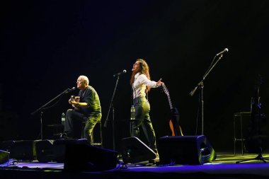 Rio de Janeiro, Brazil,January 28, 2023. Singer and violinist Toquinho, during a show at Qualistage, in the city of Rio de Janeiro