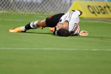 Rio de Janeiro (RJ), 05 / 01 / 2023 - Vasco-Bahia - Pedro Raul Vasco oyuncusu, Rio 'nun kuzey bölgesindeki So Janurio stadyumunda düzenlenen 2023 Brezilya Şampiyonası' nın üçüncü turu için geçerli. 