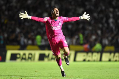 Rio de Janeiro (RJ), 05 / 01 / 2023 - Vasco-Bahia - Rio de Janeiro 'nun kuzey bölgesindeki So Janurio stadyumunda düzenlenen 2023 Brezilya Şampiyonası' nın üçüncü turu için geçerli olan Vasco ile oynanan karşılaşmada 