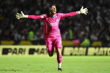 Rio de Janeiro (RJ), 05 / 01 / 2023 - Vasco-Bahia - Rio de Janeiro 'nun kuzey bölgesindeki So Janurio stadyumunda düzenlenen 2023 Brezilya Şampiyonası' nın üçüncü turu için geçerli olan Vasco ile oynanan karşılaşmada 