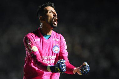 Rio de Janeiro (RJ), 05 / 01 / 2023 - Vasco-Bahia - Rio de Janeiro 'nun kuzey bölgesindeki So Janurio stadyumunda düzenlenen 2023 Brezilya Şampiyonası' nın üçüncü turu için geçerli olan Vasco ile oynanan karşılaşmada 