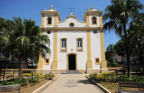 2023年3月25日ブラジルのサンパウロ州バレイロです ソジョスの母教会 ソジョス バレイロ市の中心部に位置しています — ストック写真