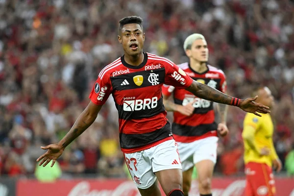 Rio Janeiro Juni 2023 Futeol Spelare Bruno Henrique Flamengo Laget — Stockfoto