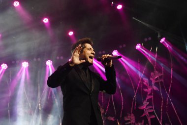 Rio de Janeiro (RJ), 15/07/2023 - Show do Daniel - Cantor Daniel,durante show no Qualistage na cidade do Rio de Janeiro,nesta sexta-feira (14).