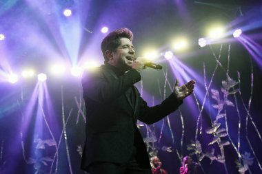 Rio de Janeiro (RJ), 15/07/2023 - Show do Daniel - Cantor Daniel,durante show no Qualistage na cidade do Rio de Janeiro,nesta sexta-feira (14).