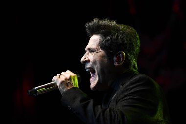 Rio de Janeiro (RJ), 15/07/2023 - Show do Daniel - Cantor Daniel,durante show no Qualistage na cidade do Rio de Janeiro,nesta sexta-feira (14).