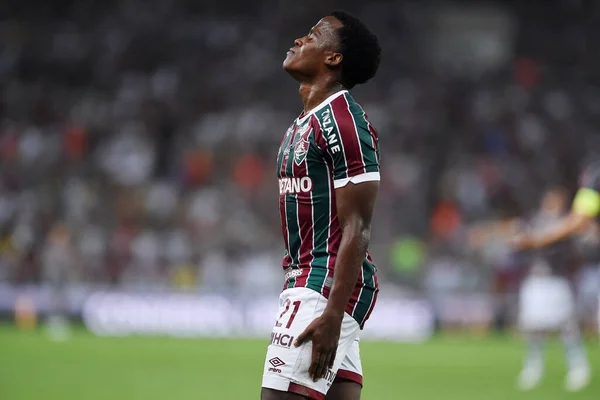 Rio Janeiro Brazilië Augustus 2023 Match Tussen Fluminense Olimpia Voor — Stockfoto
