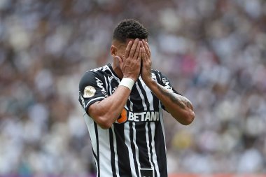 Rio de Janeiro, Brezilya, 5 Eylül 2023. Atltico-MG 'den Paulinho, 2023 Brezilya Şampiyonası' nda Vasco 'ya karşı oynanan maçta, Maracan Stadyumu.