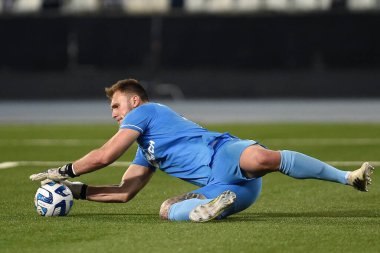 Rio de Janeiro, 25 Temmuz 2023. Botafogo takımının kalecisi Lucas Perri, Engenho Stadyumu 'ndaki Güney Amerika Kupası maçında....